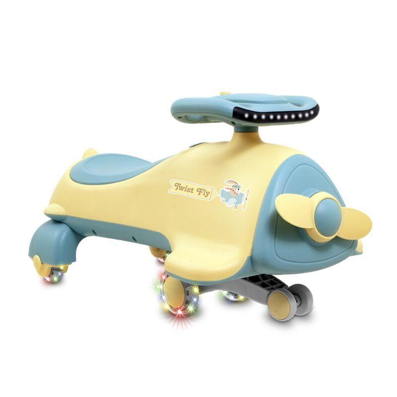 Brinquedo Infantil Gira Gira Twist Fly 2 Em 1 Creme - Bandeirante